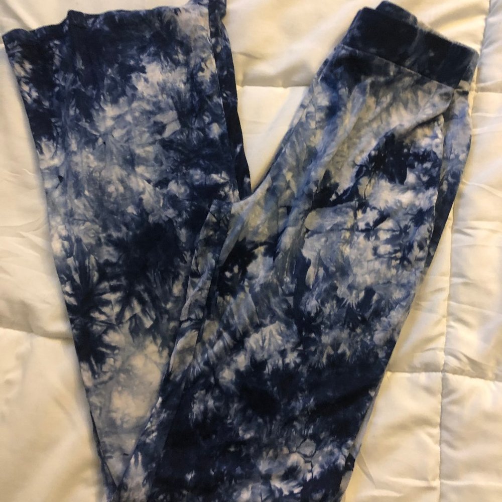 Tie Dye Wide Leg Pants